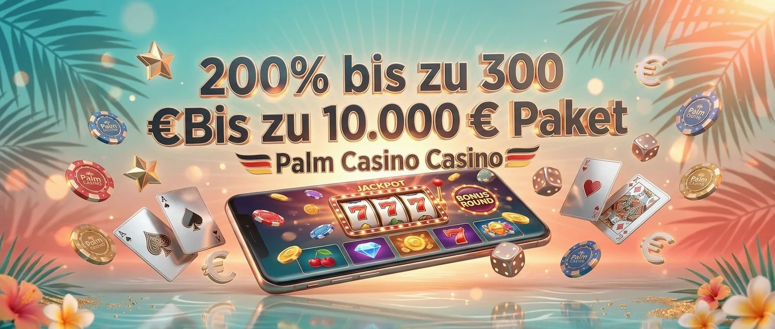 200% bis zu 300 €Bis zu 10.000 € Paket
